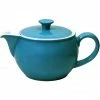 Teekannen Dibbern Solid Color Vintage Blue Teekanne 1,10ltr.