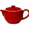 Teekannen Dibbern Solid Color Paprika Teekanne 1,10ltr.