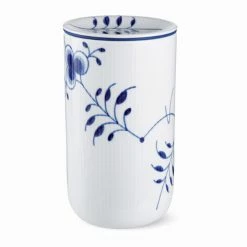 Royal Copenhagen Mega Blau Gerippt Vorratsdose Groß 1,15ltr. 238124 5