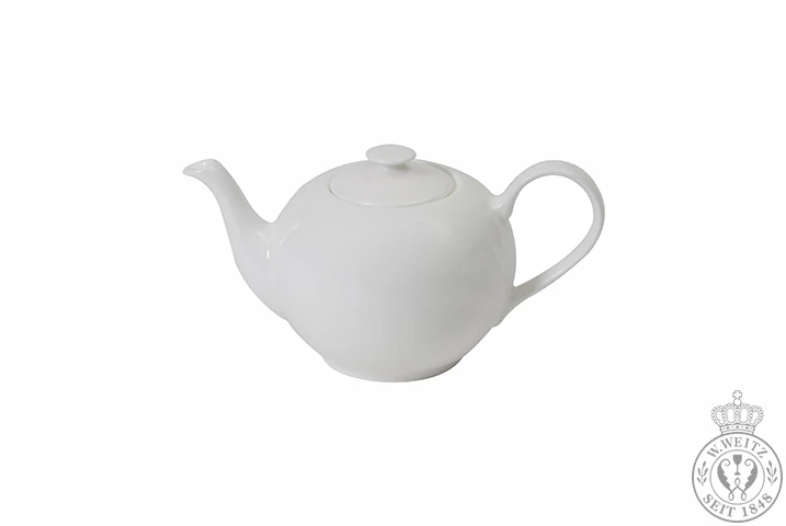 Teekannen Dibbern Bone China Weiß Classic Teekanne Rund 0,40ltr. 1 Teekannen Dibbern Bone China Weiß Classic Teekanne Rund 0,40ltr.