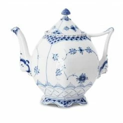 Teekannen Royal Copenhagen Musselmalet Vollspitze Teekanne 1,0ltr. 1103141