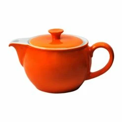 Teekannen Dibbern Solid Color Orange Teekanne 0,80ltr.