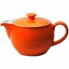 Teekannen Dibbern Solid Color Orange Teekanne 1,10ltr.