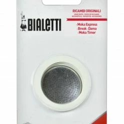 Bialetti Italien 3 Ersatzdichtungen + 1 Filter Für 6 Tassen 800004