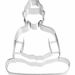 Keksausstecher RBV Birkmann Ausstecher Buddha Mit Innenprägung 8,0cm Edelstahl