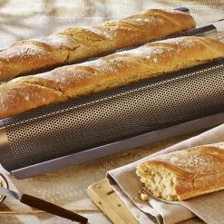 Brotbackzubehör RBV Birkmann Laib & Seele Baguetteblech 38,5x28cm -Zetzsche Geschäft IMG100063637 37679