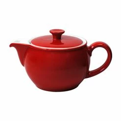 Teekannen Dibbern Solid Color Signalrot Teekanne 0,80ltr.