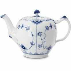 Teekannen Royal Copenhagen Musselmalet Halbspitze Teekanne 1,0ltr. 1102141