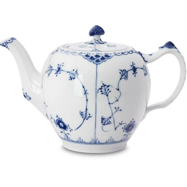 Teekannen Royal Copenhagen Musselmalet Halbspitze Teekanne 1,0ltr. 1102141 1 Teekannen Royal Copenhagen Musselmalet Halbspitze Teekanne 1,0ltr. 1102141