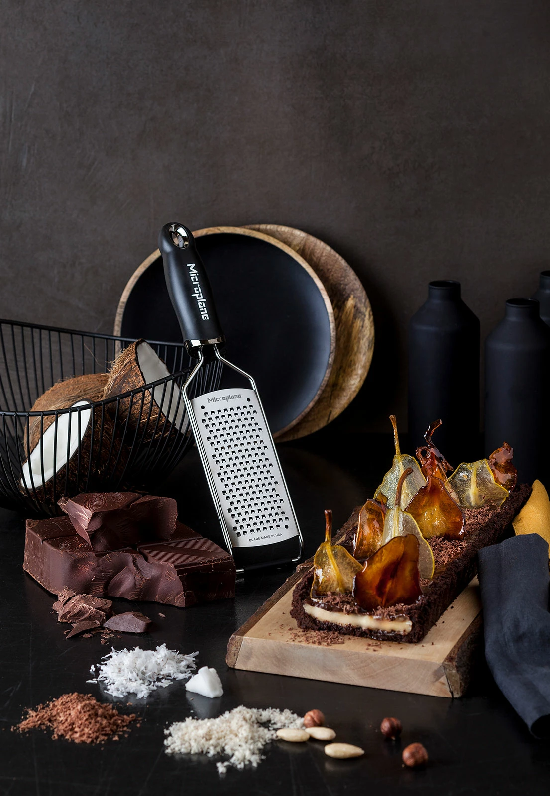 Microplane Gourmet Reibe Grob Schwarz 4 Microplane Gourmet Reibe Grob Schwarz – Bild 4