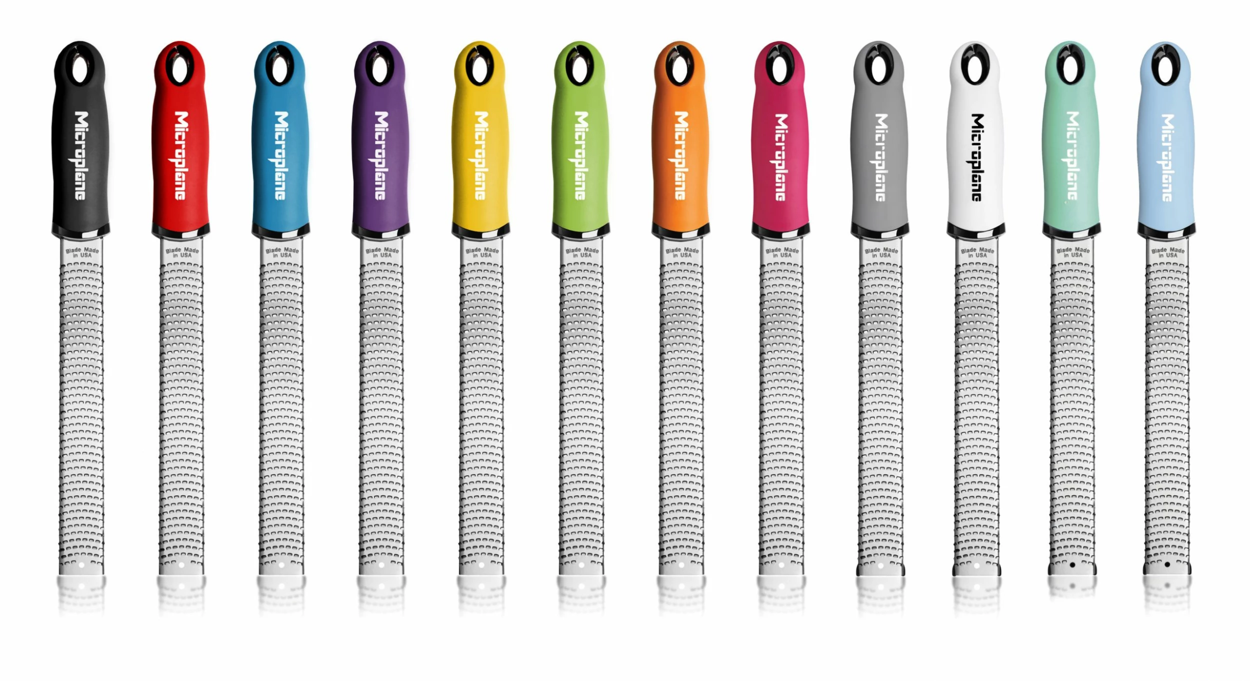 Zesterreiben & Zestenreißer Microplane Premium Classic Reibe Zester Türkis 2 Zesterreiben & Zestenreißer Microplane Premium Classic Reibe Zester Türkis – Bild 2