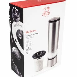 Peugeot Elis Sense Salzmühle Edelstahl Matt 20cm Elektrisch -Zetzsche Geschäft IMG100068368 42816