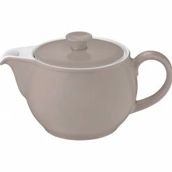 Teekannen Dibbern Solid Color Kiesel Teekanne 0,80ltr.