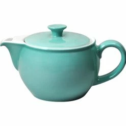 Teekannen Dibbern Solid Color Türkis Teekanne 1,10ltr.