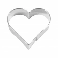 Keksausstecher RBV Birkmann Ausstecher Herz 6,5cm Edelstahl