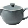 Teekannen Dibbern Solid Color Grau Teekanne 1,10ltr.