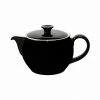 Teekannen Dibbern Solid Color Schwarz Teekanne 0,80ltr.