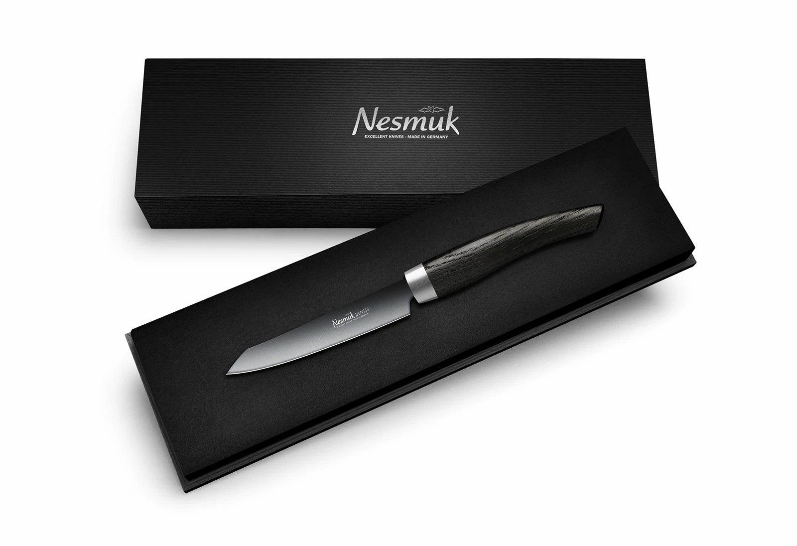 Allzweckmesser Nesmuk Janus Officemesser 9cm Mooreiche 2 Allzweckmesser Nesmuk Janus Officemesser 9cm Mooreiche – Bild 2