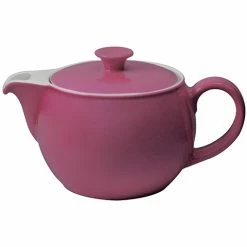 Teekannen Dibbern Solid Color Pink Teekanne 1,10ltr.