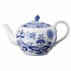 Kaffeekannen Hutschenreuther Blau Zwiebelmuster Teekanne 1,35ltr.