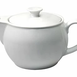 Teekannen Dibbern Solid Color Weiß Teekanne 1,10ltr.