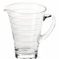 Karaffen & Krüge Dibbern Cipriani Krug 1,80ltr. Horizontalschliff Klar