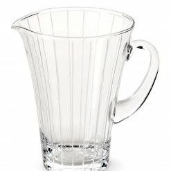 Karaffen & Krüge Dibbern Cipriani Krug 1,80ltr. Vertikalschliff Klar