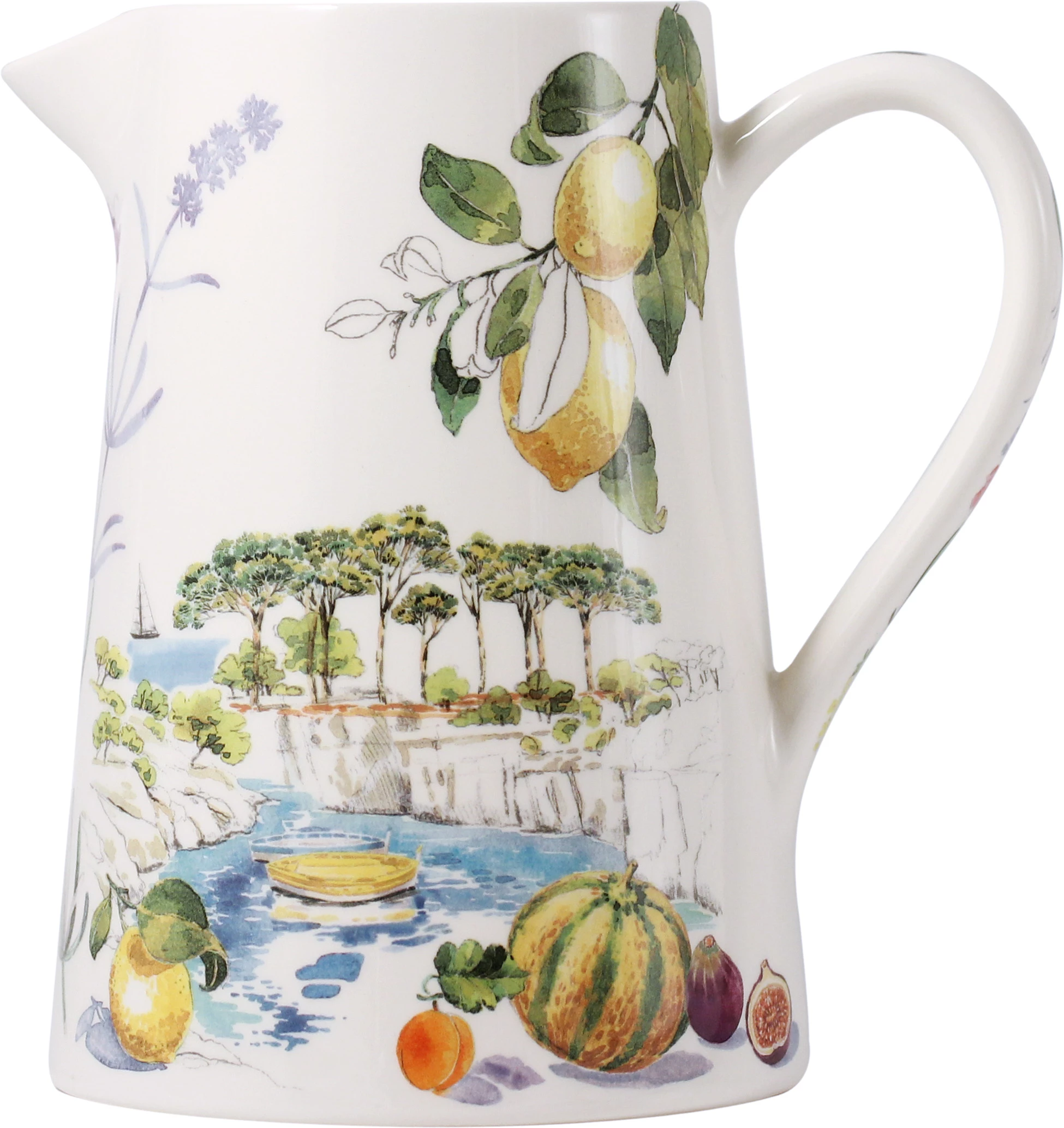 Karaffen & Krüge Gien Provence Krug 1ltr. 1 Karaffen & Krüge Gien Provence Krug 1ltr.