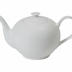 Teekannen Dibbern Bone China Weiß Classic Teekanne Rund 1,30ltr.