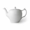 Teekannen Royal Copenhagen Weiß Gerippt Teekanne 1,0ltr. 2408141