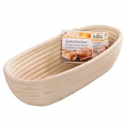 Brotbackzubehör RBV Birkmann Laib & Seele Gärkörbchen Länglich Klein 30,5x14cm