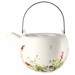 Teekannen Rosenthal Brillance Fleurs Sauvages Teekanne 3tlg 1,35ltr.
