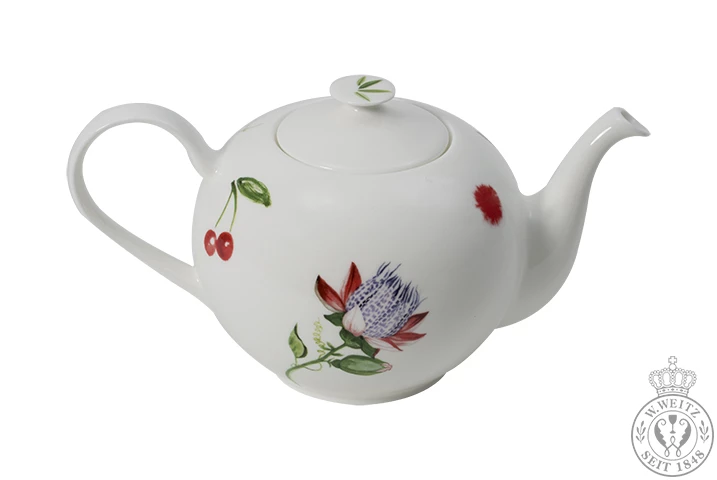 Teekannen Dibbern Wunderland Teekanne Rund 1,30ltr. 2 Teekannen Dibbern Wunderland Teekanne Rund 1,30ltr. – Bild 2