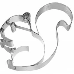Keksausstecher RBV Birkmann Ausstecher Eichhörnchen Mit Innenprägung 10,0cm Edelstahl