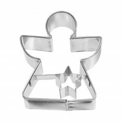 Keksausstecher RBV Birkmann Ausstecher Engel Mit Innenprägung 6,0cm Edelstahl