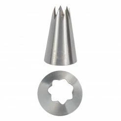 Spritzbeutel & -tüllen RBV Birkmann Sterntülle Nr.17 - Ø 13mm Edelstahl