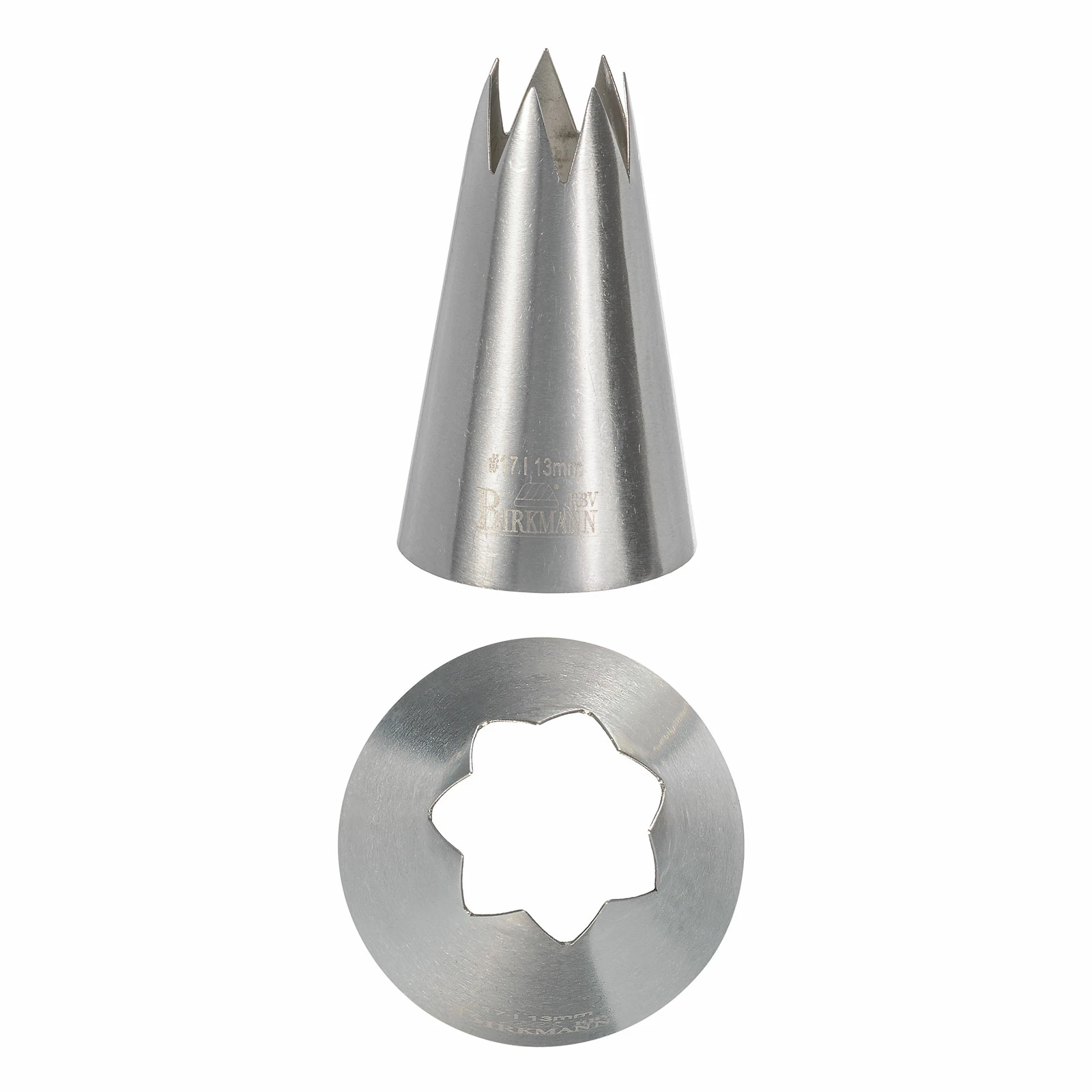Spritzbeutel & -tüllen RBV Birkmann Sterntülle Nr.17 - Ø 13mm Edelstahl 1 Spritzbeutel & -tüllen RBV Birkmann Sterntülle Nr.17 - Ø 13mm Edelstahl