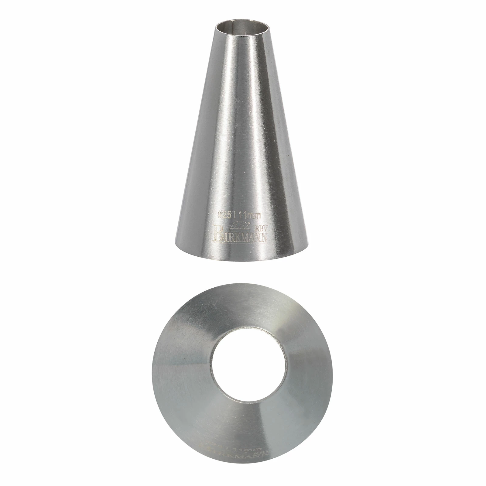 Spritzbeutel & -tüllen RBV Birkmann Lochtülle Nr.25 - Ø 11mm Edelstahl 1 Spritzbeutel & -tüllen RBV Birkmann Lochtülle Nr.25 - Ø 11mm Edelstahl