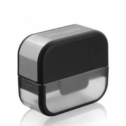 Knoblauchpressen Microplane Specialty Knoblauchschneider Schwarz