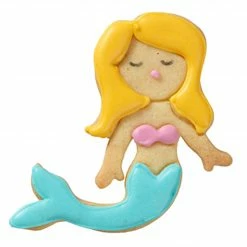 Keksausstecher RBV Birkmann Ausstecher Meerjungfrau Schwimmend 9,0cm Edelstahl L -Zetzsche Geschäft IMG100121539 44179