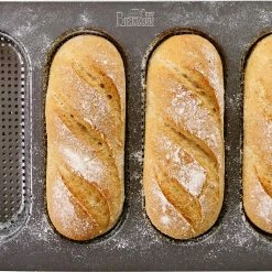 Brotbackzubehör RBV Birkmann Laib & Seele Mini-Baguetteblech Für 4 Stück 8 Brotbackzubehör RBV Birkmann Laib & Seele Mini-Baguetteblech Für 4 Stück -Zetzsche Geschäft IMG100121917 37699