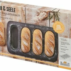 Brotbackzubehör RBV Birkmann Laib & Seele Mini-Baguetteblech Für 4 Stück 11 Brotbackzubehör RBV Birkmann Laib & Seele Mini-Baguetteblech Für 4 Stück -Zetzsche Geschäft IMG100121917 37708