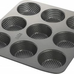 Brotbackzubehör RBV Birkmann Laib & Seele Brötchenblech Für 9 Stück