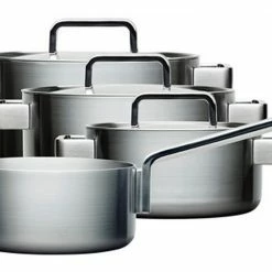 Topf-Sets Iittala Tools Topfset 4-tlg. Gebürsteter Edelstahl