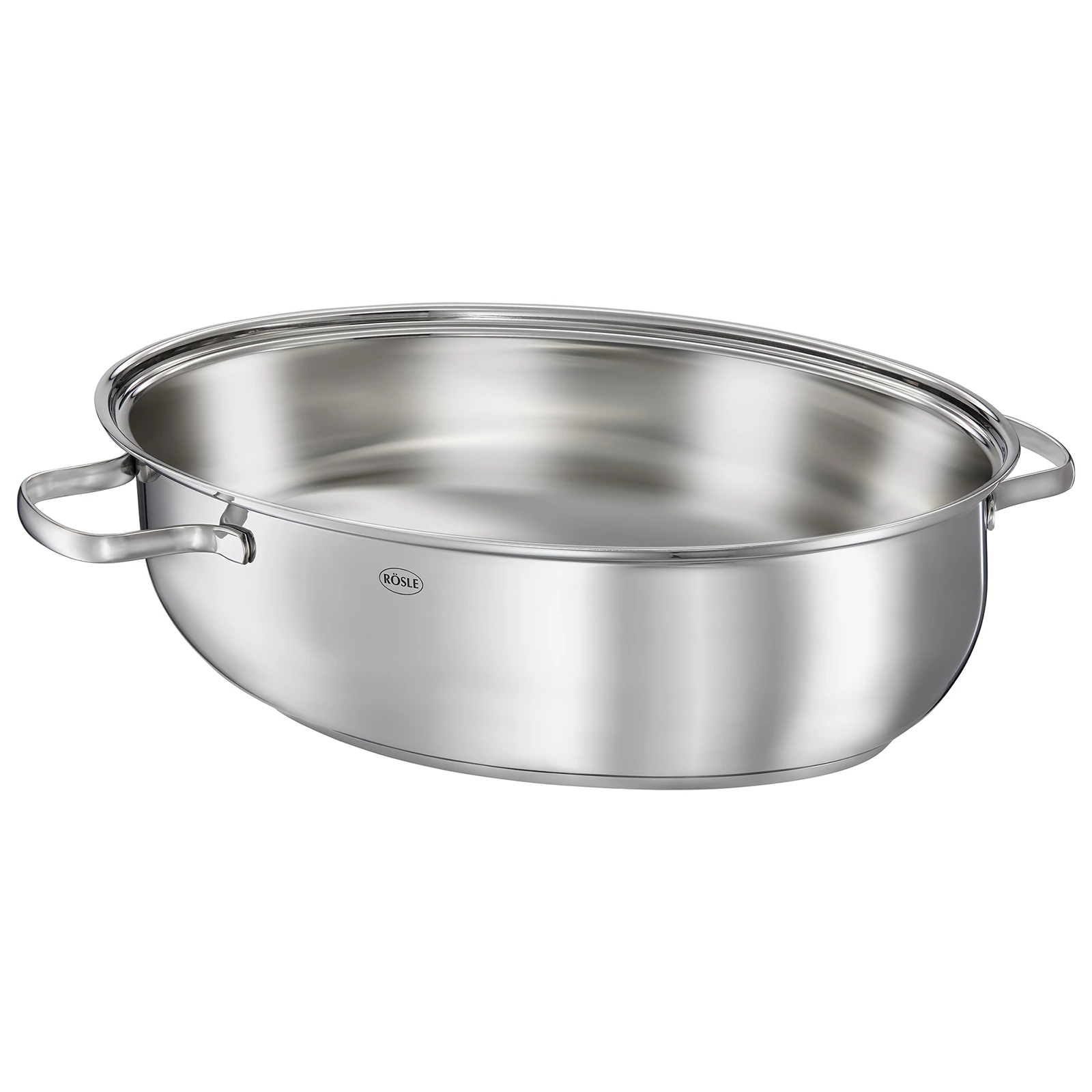 Rösle Elegance Bräter Oval Mit Deckel Edelstahl 4 Rösle Elegance Bräter Oval Mit Deckel Edelstahl – Bild 4