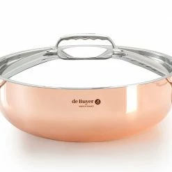 De Buyer Kupfertöpfe De Buyer Prima Matera Kupfer Bratentopf Konisch M. D. 28cm
