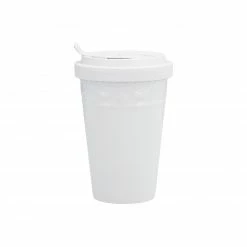 KPM - Berlin Porzellanbecher KPM - Berlin Kurland Weiß To-Go Becher Mit Deckel