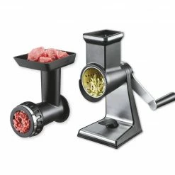 Gefu Trommelreibe TRANSFORMA + Fleischwolfvorsatz Set