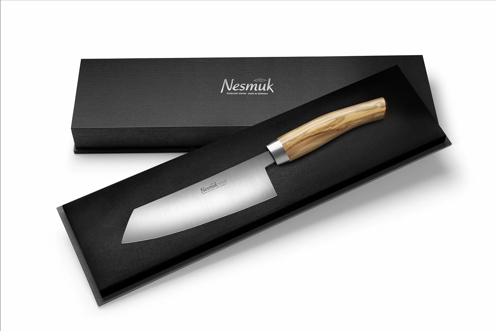 Nesmuk Messer Soul Olivenholz Nesmuk Soul Kochmesser 14cm Olivenholz 2 Nesmuk Messer Soul Olivenholz Nesmuk Soul Kochmesser 14cm Olivenholz – Bild 2