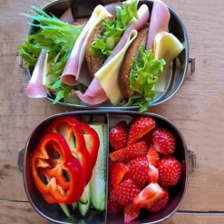 Yummii Yummii Bento Lunchbox Klein 1 Edelstahl -Zetzsche Geschäft IMG100136544 35344